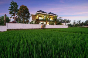 Didori Art Villa - serene view of green and sunset